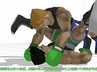 Little Mac dives into bareback gay sex action 3