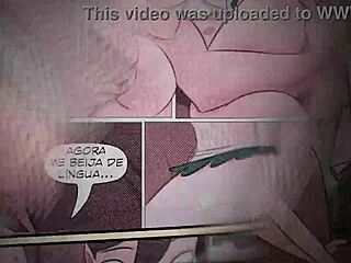 Watching forbidden hentai porn with hot young girl