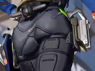 Hard dig in 3d cartoon anime pussy blowjob hentai.