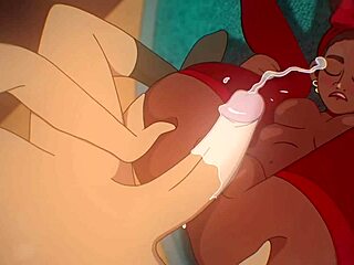 Animoitu sarjakuva kokoelma erilaisista seksikohtauksista