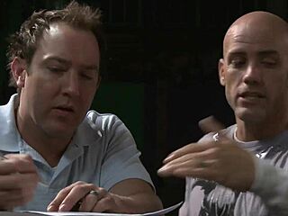 Blonde in Bikini Hints at Hardcore Action with Marc Twain in Warriors Scene 1