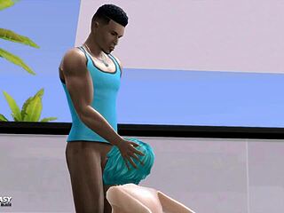 yuki behr trains with provocative trans seduction?