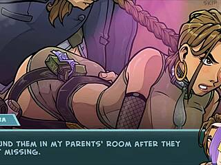 i roughly bend over lara in this anime hentai, fucking her doggystyle to orgasm