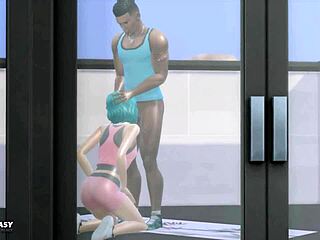 yuki behr trains with provocative trans seduction?