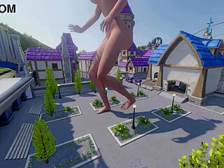 Mercy Outgrows Blizzard World In Kinky Crossdressing Hentai