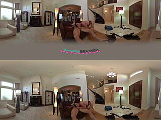 Sexlikereal-Nikkis Giving You A Raise Voyeur Vr360 30 Fps Vrhush With Brunette Milf Big Ass Tits