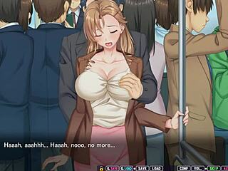 Horny ex-classmate trophy wife faces intense sexual reckoning