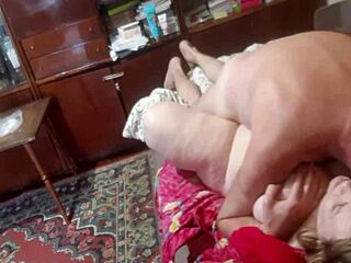 Watch this fat BBW milf suck cock like a slut wife!