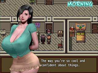 hentai milf with big tits gets monster cock double penetration!