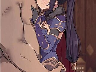 Mona's Extra Work In Hentai