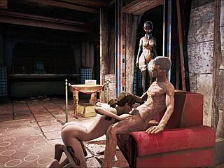 fallout 4 power armor fucking scene