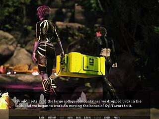 what's in this hentai game episode?