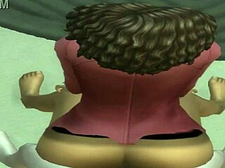 Flyy fn Delanie ftb at a house party in one of the rooms big house with black ebony friends.