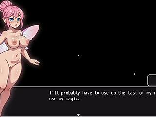 cute naked fairy stuck in prison key hole in lost lagoon harem hentai game ep 1 😍
