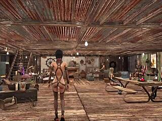 Fallout 4 fashion chyler leigh top model with cute brunette anime style