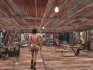 Fallout 4 fashion chyler leigh top model with cute brunette anime style