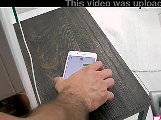 The sneaky stepbrother finally gets to fuck his stepsister with deepthroat action