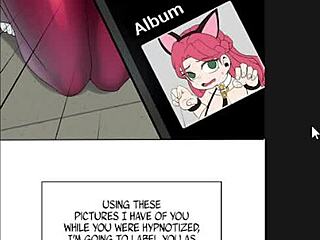 The hypnosis app was fake! Blackmailed slut in anime fantasy ep2.