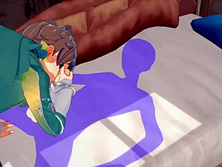 konosuba yaoi hints at kazuma receiving bareback blowjob with creampie in uncensored japanese asian manga anime game featuring twink sucking and hentai gay elements