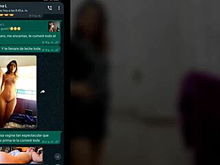 My cousin got so horny on WhatsApp, she ended up in my room for hardcore teen banging. Check this close-up!