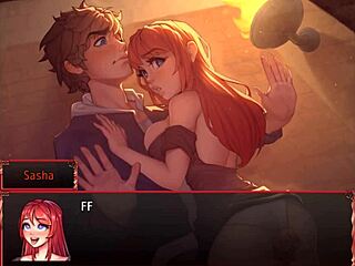 harem game ep 13 with best thighjob