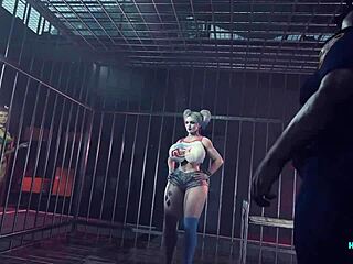 Busty Femdom Torments Bound Slave With Strapon And Rough Play.