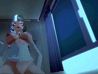 Goth Girlfriend Fucks You Passionately In Cowgirl At Night