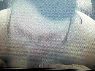 bbw wife blowjob with big natural tits