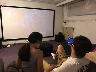 Stepsiblings Fuck During Disney Movie and Label It Family Bonding