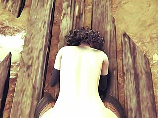 yennefer's medieval village encounters with missionary and anal