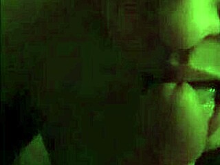 Young Tattooed Luna Gives Amateur Blowjob with Pierced Nipples