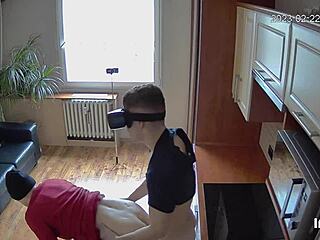 Bican, let’s bang hard on this kitchen counter