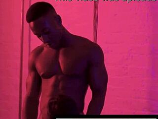 Interracial Passion Between Black Hunk and White Bodybuilder