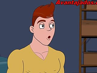 desenho gay sexo sujo na faculdade