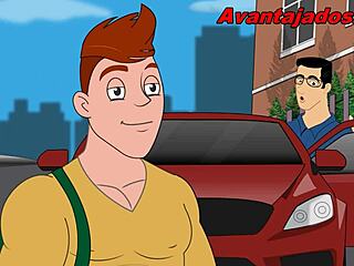 desenho gay sexo sujo na faculdade