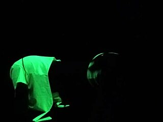 Watch Dayanara in black light sex POV