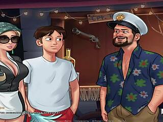 Summertime Saga: Detailed Blowjob Scene With Intense Action And Moaning