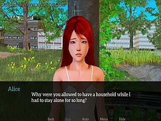 Anime teen with small tits explores wild desires in hentai family scene