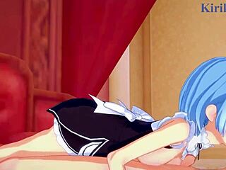 Hey, rem and ram team up with subaru natsuki for some wild hentai action in re zero