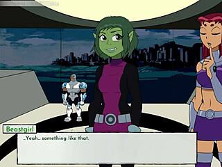 18Titans Part 5: Fucking Starfire In Hentai