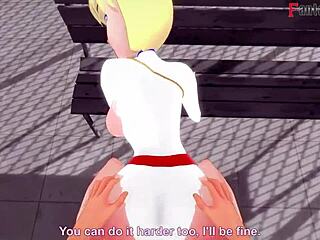 Power girl fucks superman naked