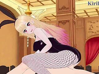 Nowa sugaya and marin kitagawa get into intense sex. My dress-up darling hentai with big tits creampie! 😏