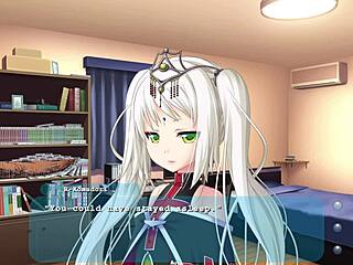 Princess X roommate makes out intensely in dorm