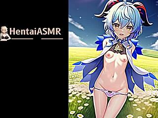 watch blue haired hentai slut