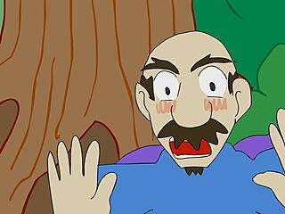 Elf Bara Takes Monster Cock In Gay Cartoon Sex