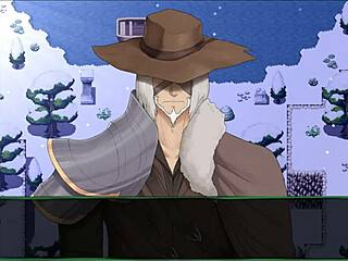 Entering holy cathedral in Succubus Covenant hentai game to find half-naked blonde goddess angels