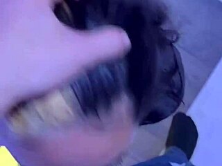 horny prostitute sucks and fucks in homemade anime hentai style blowjob video