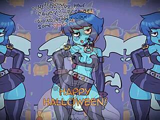 You know, this cosplay waifu gets into wild anime hentai action with cartoon costumes