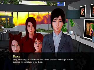 my new family brunette hentai big tits