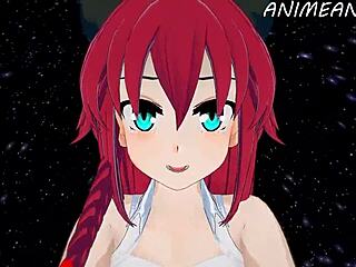 Anime Hentai Cartoon Featuring 3D Scenes With Intriguing Twists And Turns